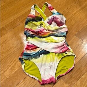 Calia women’s one piece swim suit size 8 .